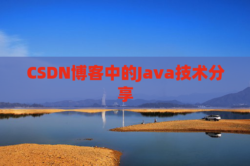 CSDN博客中的Java技术分享